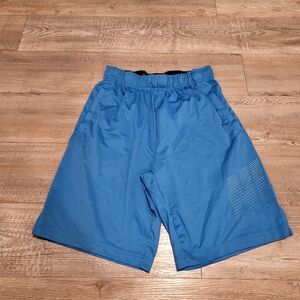 Nike Dri Fit Kid Boy Basketball Shorts Blue Boys Size Large